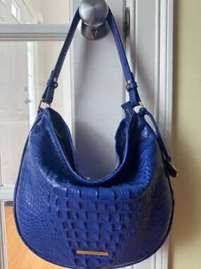 Brahmin Small Kathleen Blue Alden Road